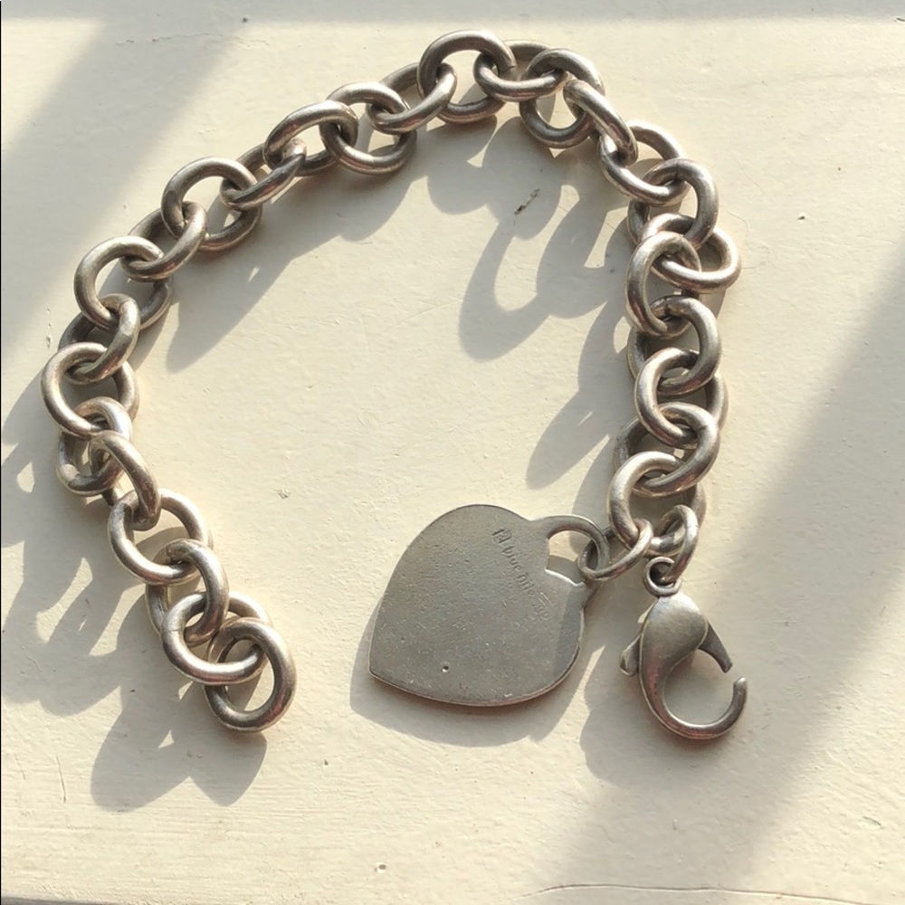 Blue Nile sterling silver link bracelet